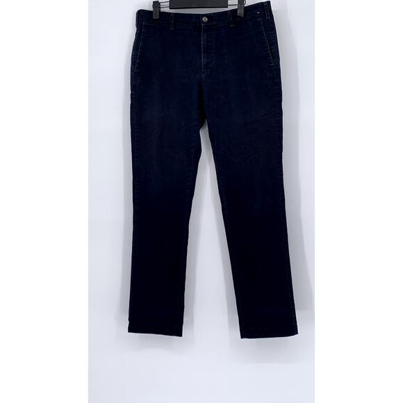 Uniqlo Other - UNIQLO Men's Navy Blue Regular-Fit Straight-Leg Chino Pants SZ 32X34